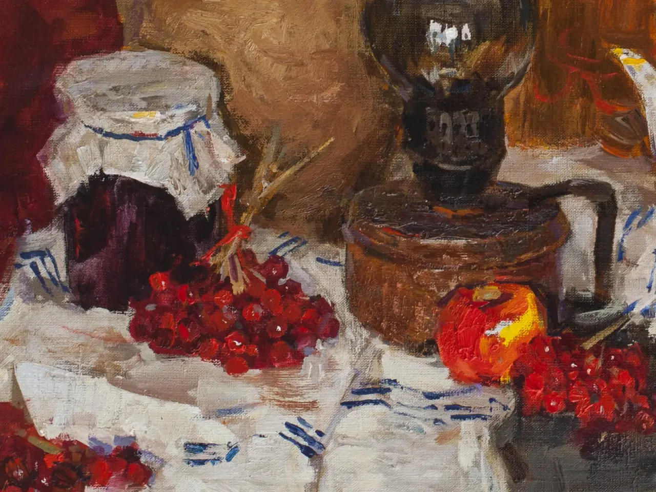Still Life with Balalaika detail 1