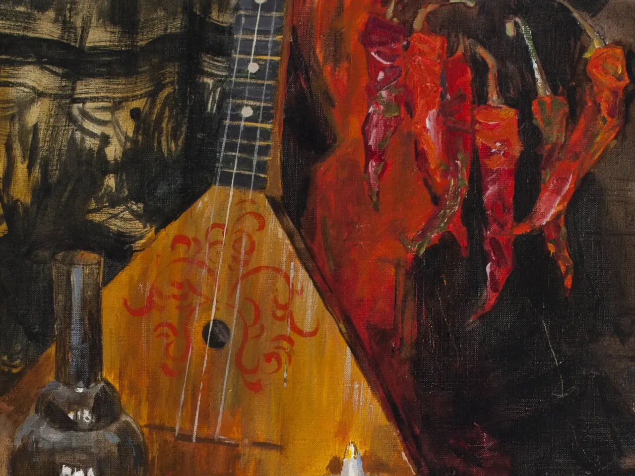 Still Life with Balalaika detail 2