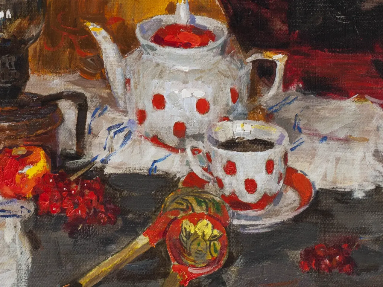 Still Life with Balalaika detail 4