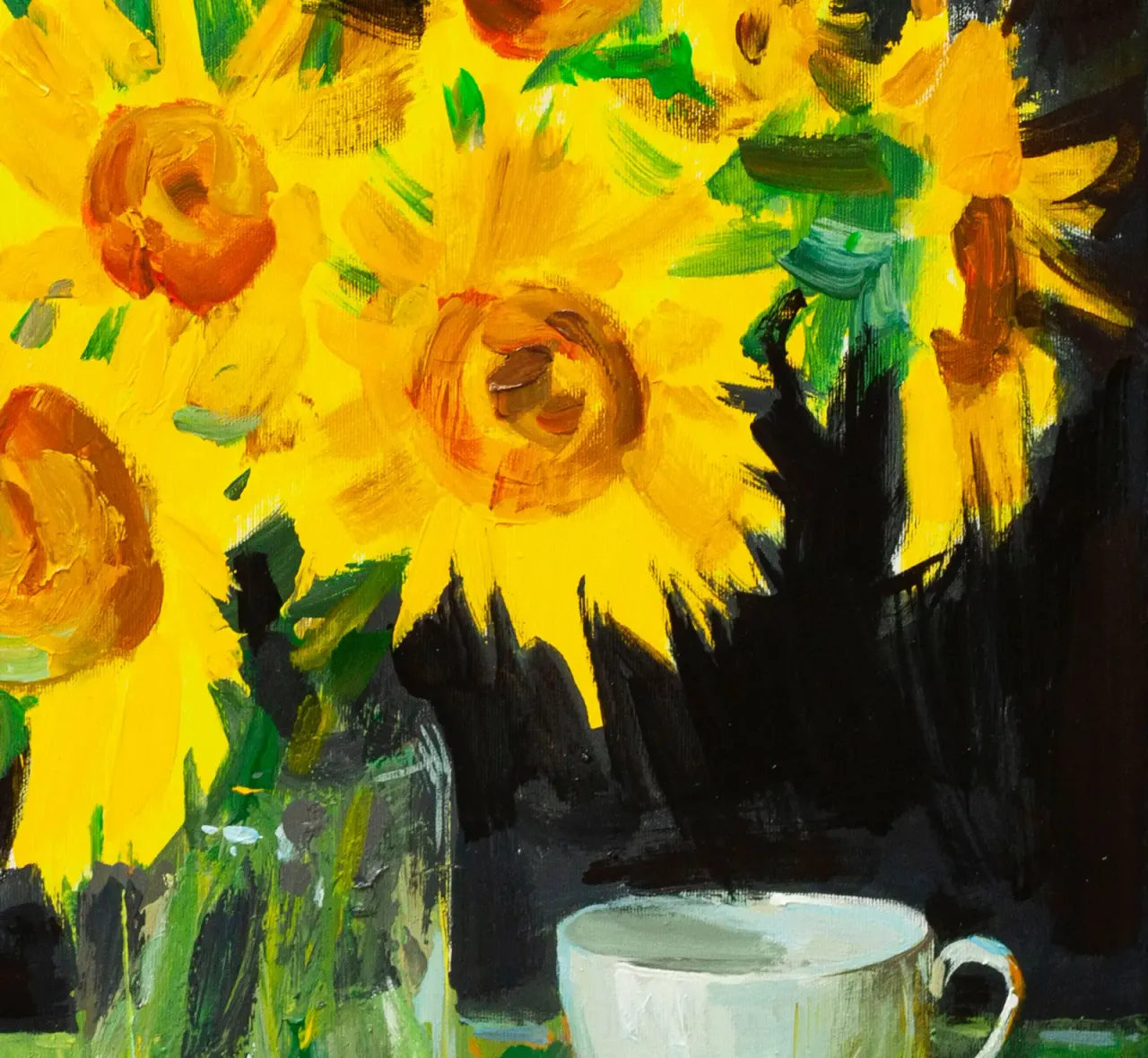 Sunflowers detail 1